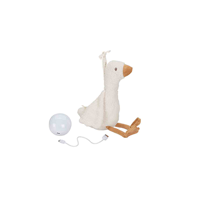 Knuffelgans Licht Geluid