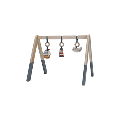 Wooden baby gym