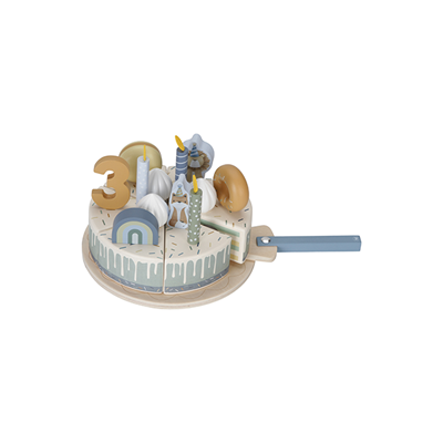 Verjaardagstaartje Blue