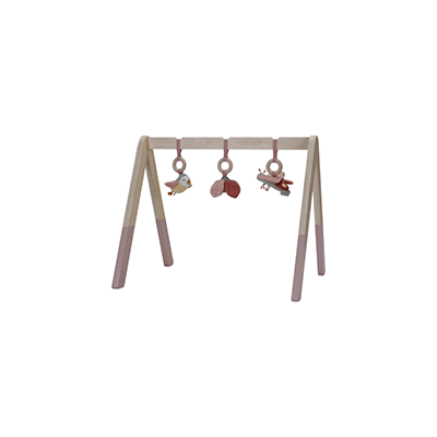 Wooden baby gym