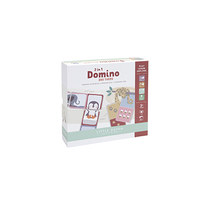 Domino puzzel Dierentuin