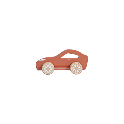 Voiture de sport rouille