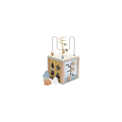 Houten Activiteitenkubus Little Goose
