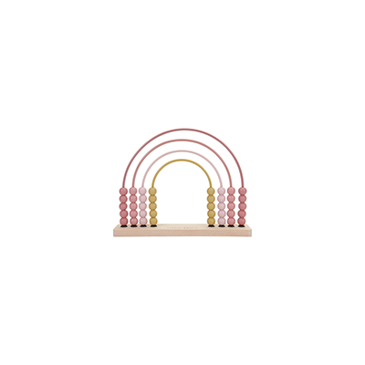 Regenbogen-Abacus pink