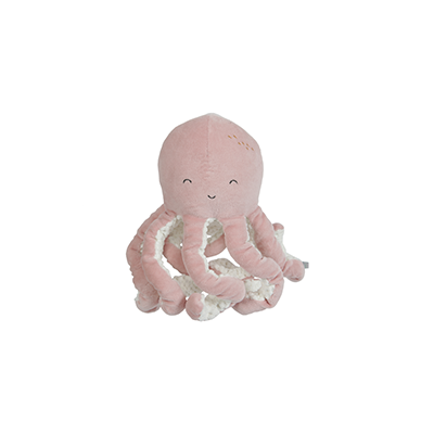 Knuffel Octopus - Ocean pink
