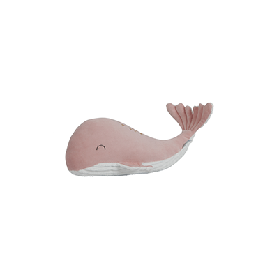 Knuffel Walvis 35 cm - Ocean pink