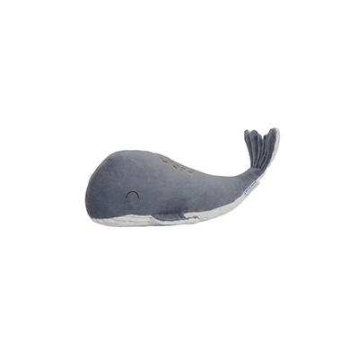 Knuffel Walvis 35 cm - Ocean blue