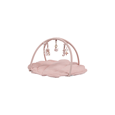 Speelkleed met boog - Ocean pink