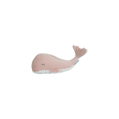 Knuffel Walvis 24 cm - Ocean pink