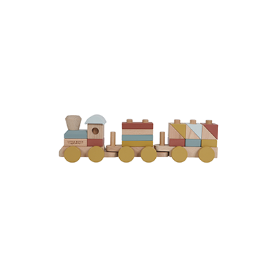 Eisenbahn mit Steckformen