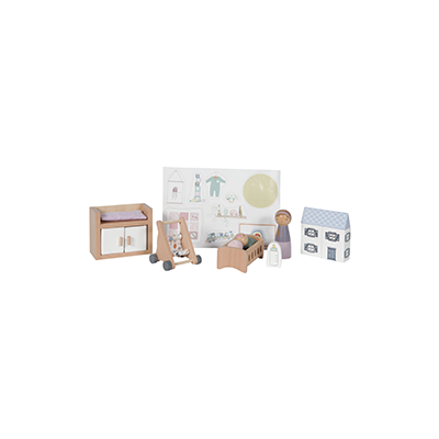 Puppenhaus - Spielset Babyzimmer