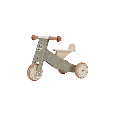 Wooden Tricycle Olive