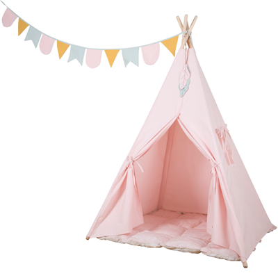 Teepee tent pink