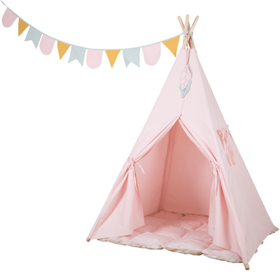 Tipi tent roze